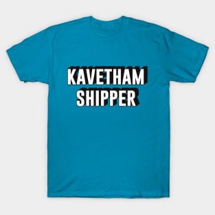 Genshin Impact Kavetham Alhaitham Kaveh shipper text | Morcaworks T-Shirt